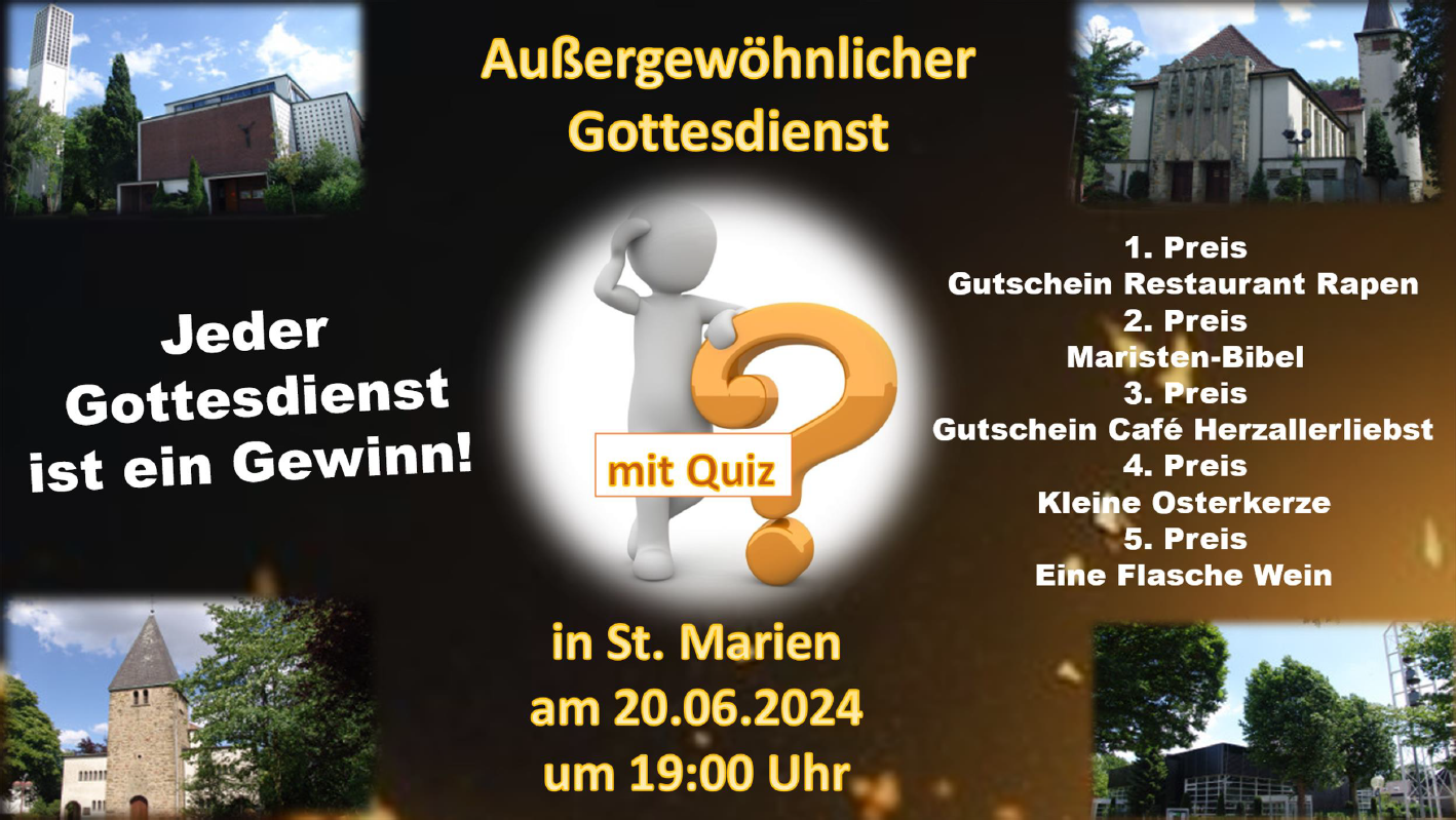 Abendgottesdienst StMarien 2024 06 20