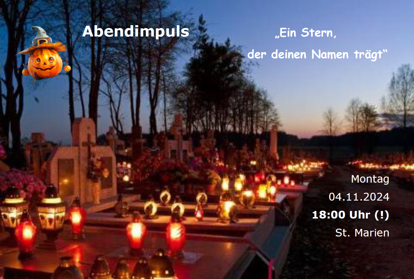 Abendimpuls 2024 11 Plakat