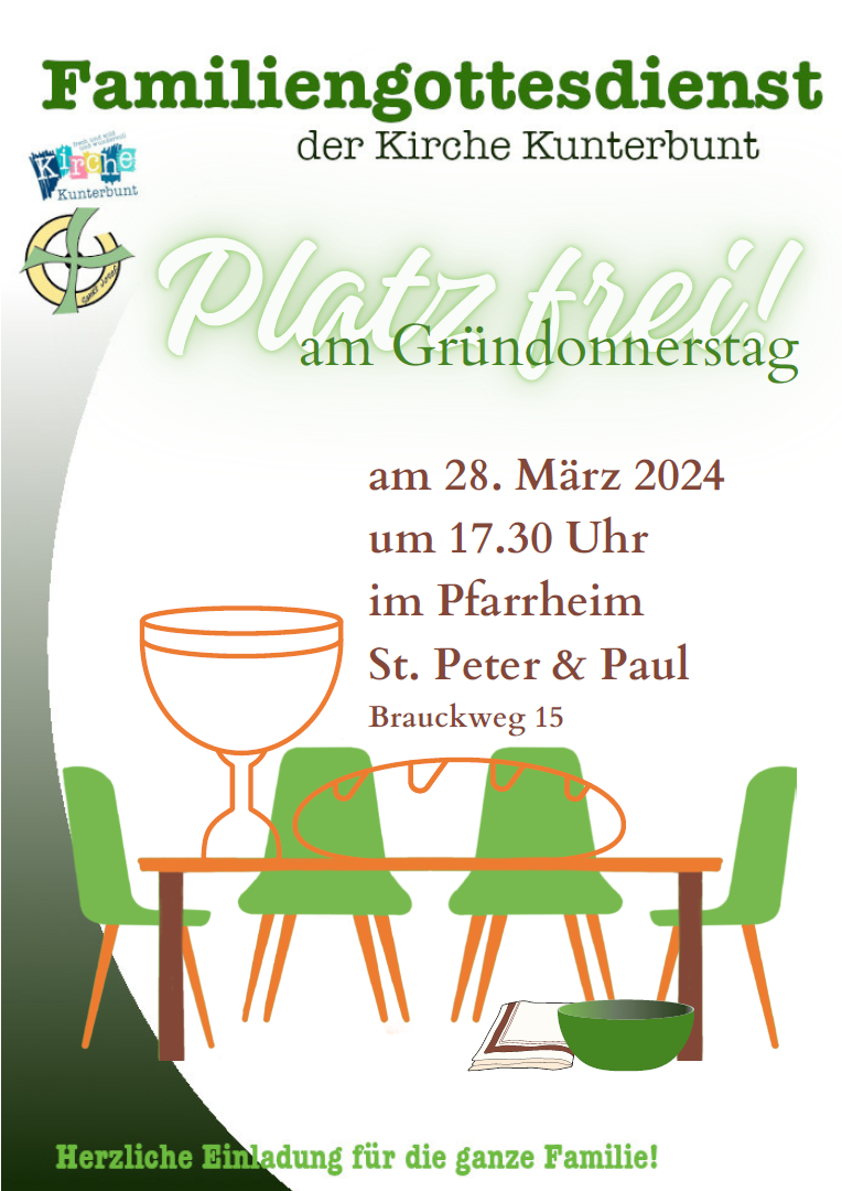 Familiengottesdienst Platz frei2