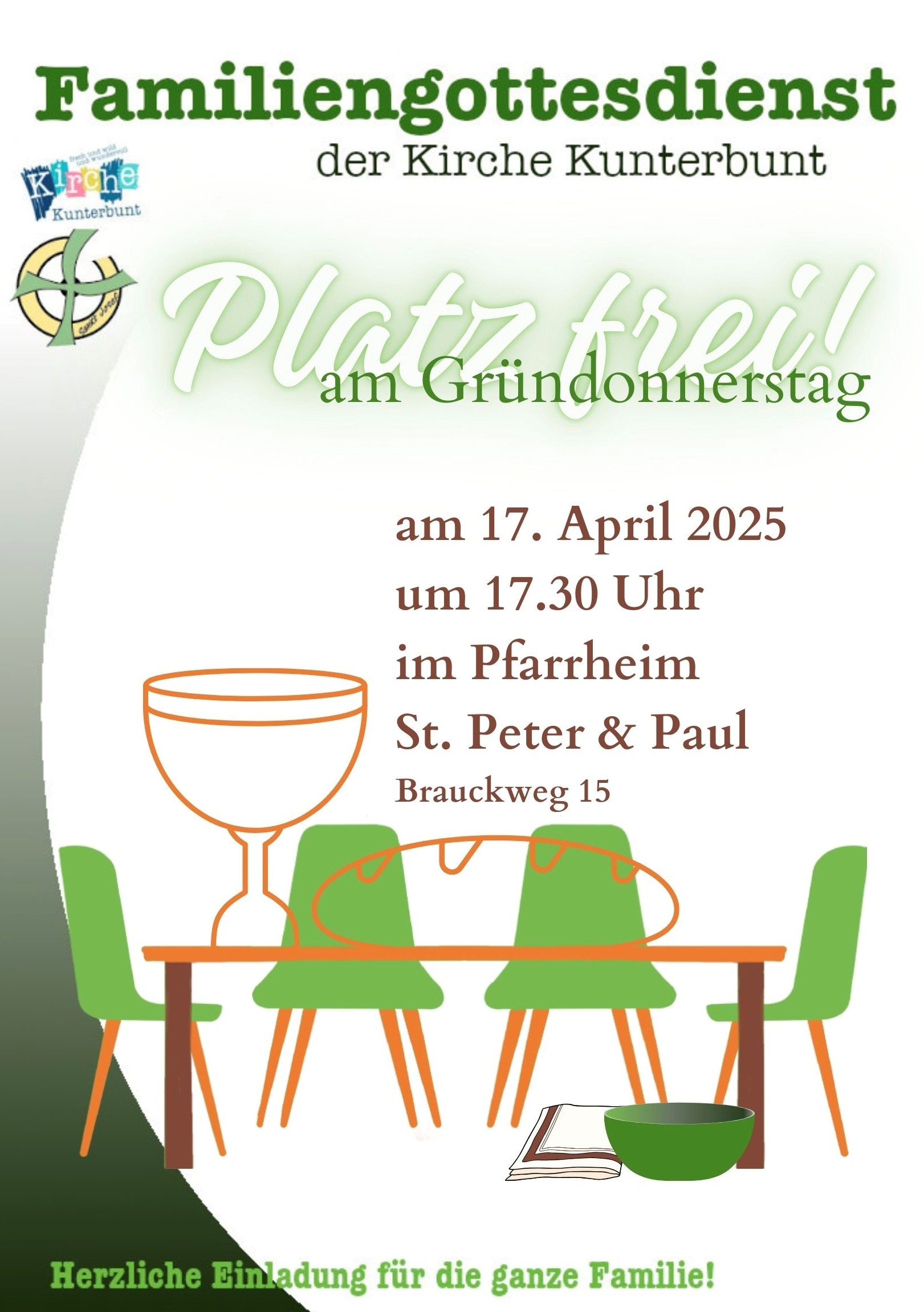 Familiengottesdienst Gruendonnerstag 2025