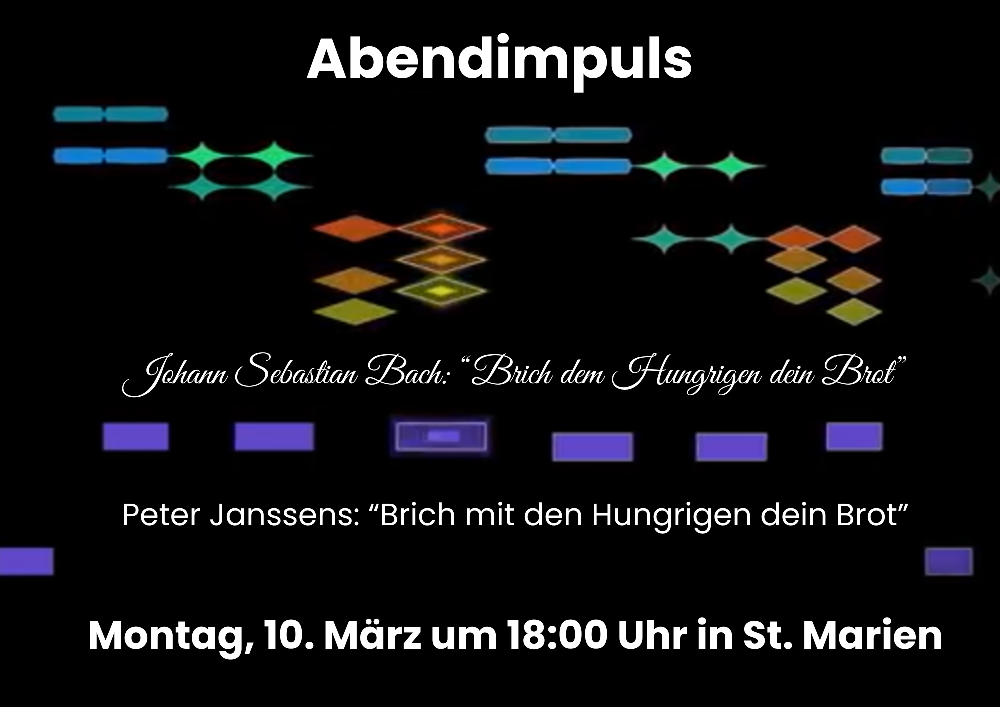 2025 03 10 Abendimpuls Poster