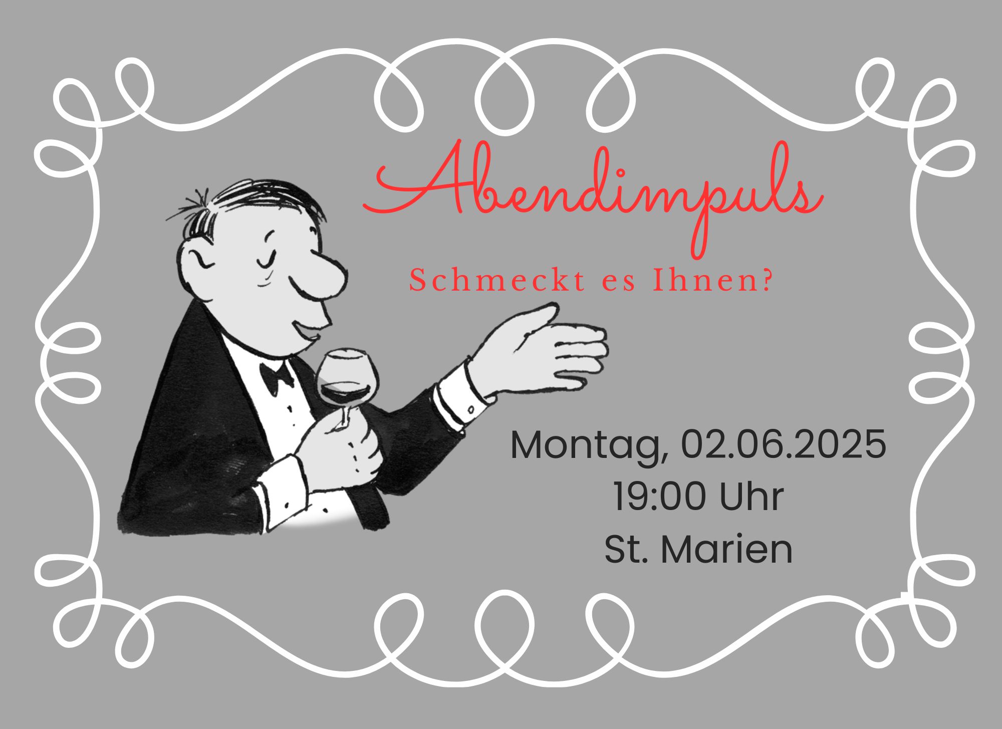 Abendimpuls 2025 06 Schmeckt es Ihnen