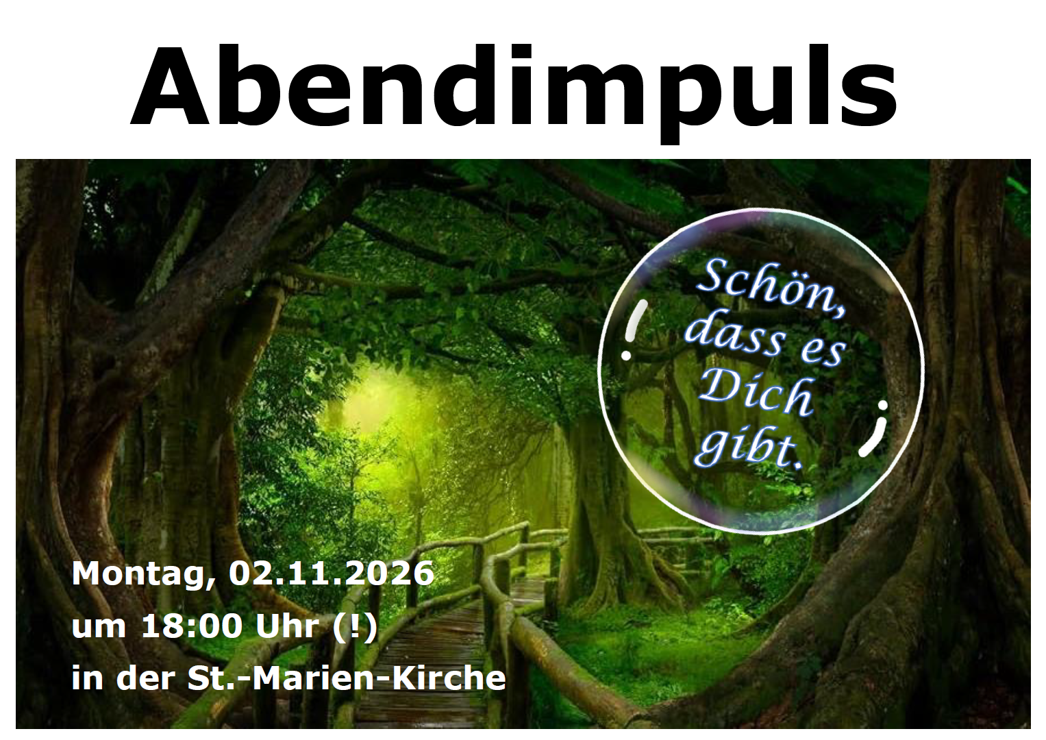 2026 11 02 Abendimpuls November 2026 Flyer